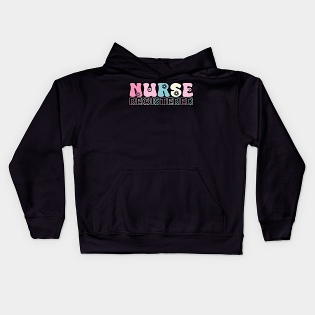 Registered Nurse: Officially Awesome Kids Hoodie by chems eddine